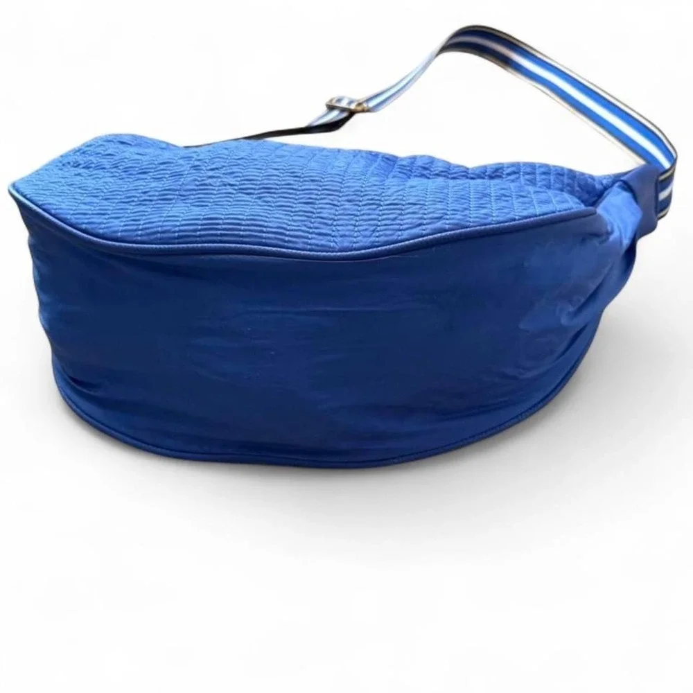 Shiraleah Ezra Ultramarine‎ Blue Large Quilted Crossbody Bag